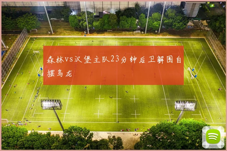 森林vs汉堡主队23分钟后卫解围自摆乌龙